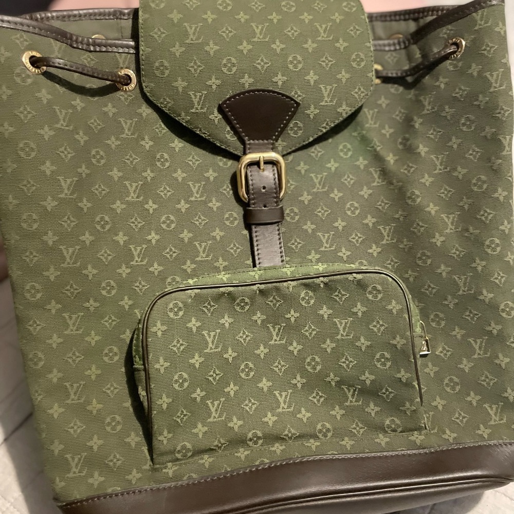 Classic Louis Vuitton Montsouris backpack